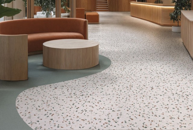 Gerflor Collektion 70 Vinylboden, Klebevinyl 1725 Chips Cobalt 2 107606 JPG 72 dpi CREATION 70 Chips + Urban street COBALT