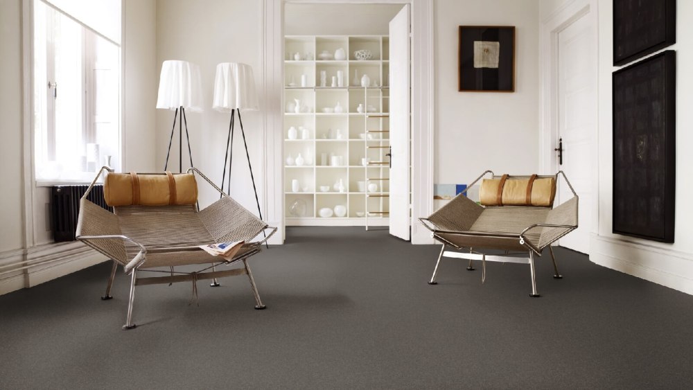 Vorwerk® Teppichfliesen - Frisea SL Sonic 57A7 Grau 2 Frisea 57A7 1600