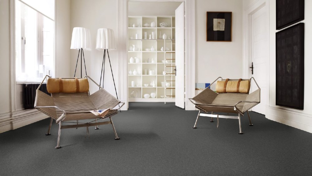 Vorwerk® Teppichfliesen - Frisea SL Sonic 5C62 Grau 2 Frisea 5C62 1600