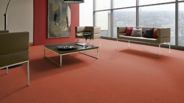 Vorwerk® Teppichboden Breite 4m, Pyrit 2G16 Rot 2 Pyrit 2G16 1600