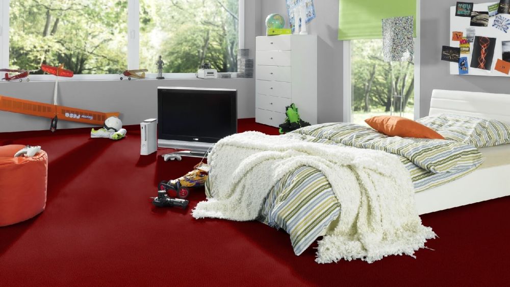 Vorwerk® Teppichboden Telma 1Q42 Rot 2 Telma 1Q42 1600